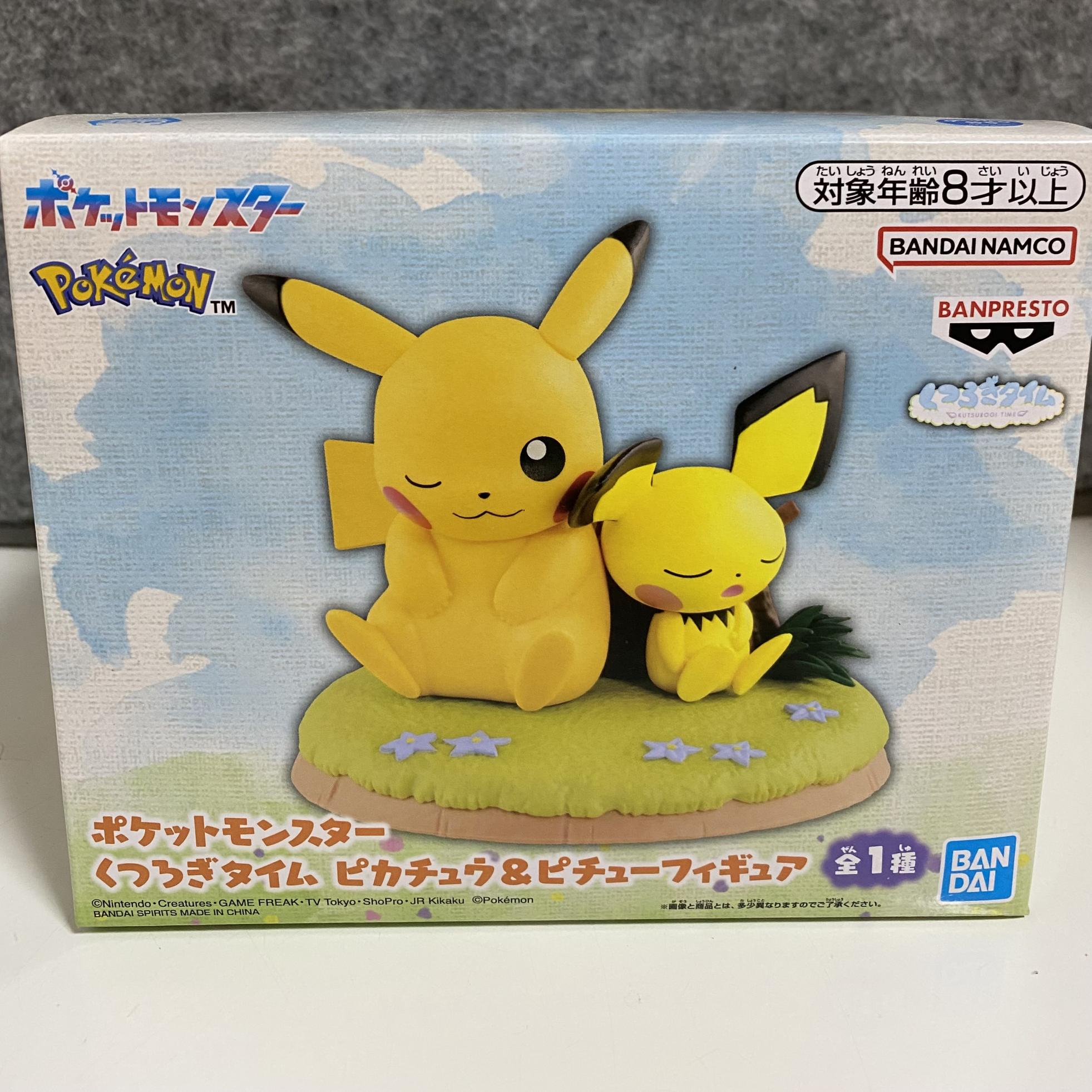 ピカチュウ&ピチュー　くつろぎタイム